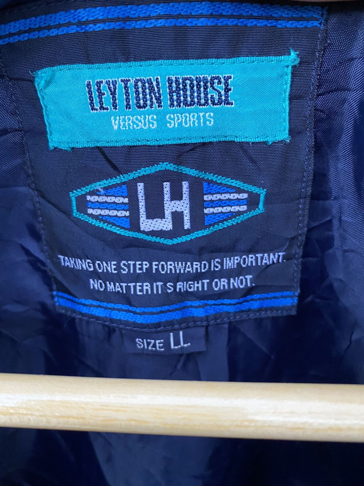 Japanese Brand Vintage Leyton House F1 Racing Team Crew Light Jacket Size US XXL / EU 58 / 5 - 6 Thumbnail