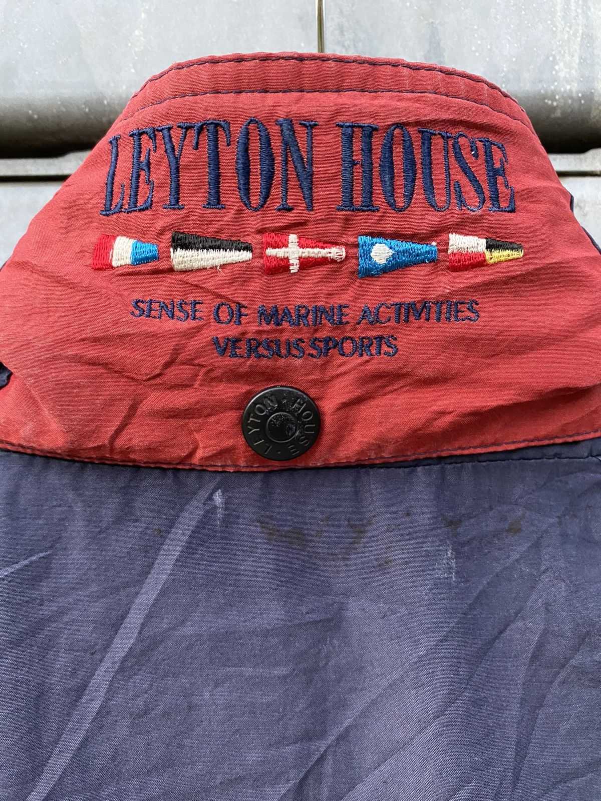 Japanese Brand Vintage Leyton House F1 Racing Team Crew Light Jacket Size US XXL / EU 58 / 5 - 9 Thumbnail