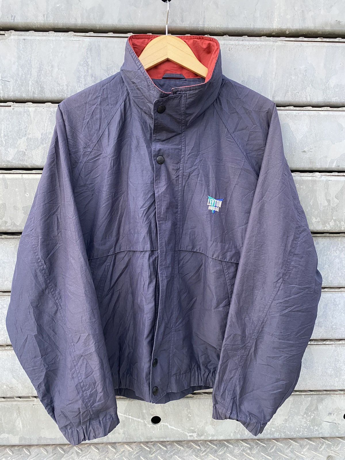 Japanese Brand Vintage Leyton House F1 Racing Team Crew Light Jacket Size US XXL / EU 58 / 5 - 1 Thumbnail