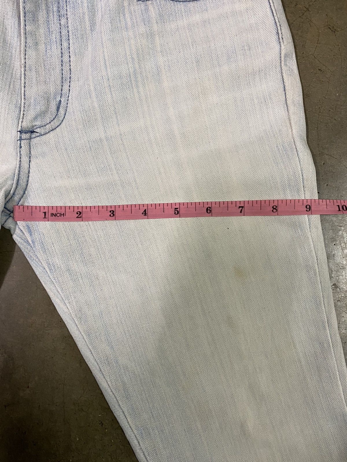Edwin Edwin Something Jeans Bootcut Distressed Jeans Size 27" / US 4 / IT 40 - 13 Thumbnail