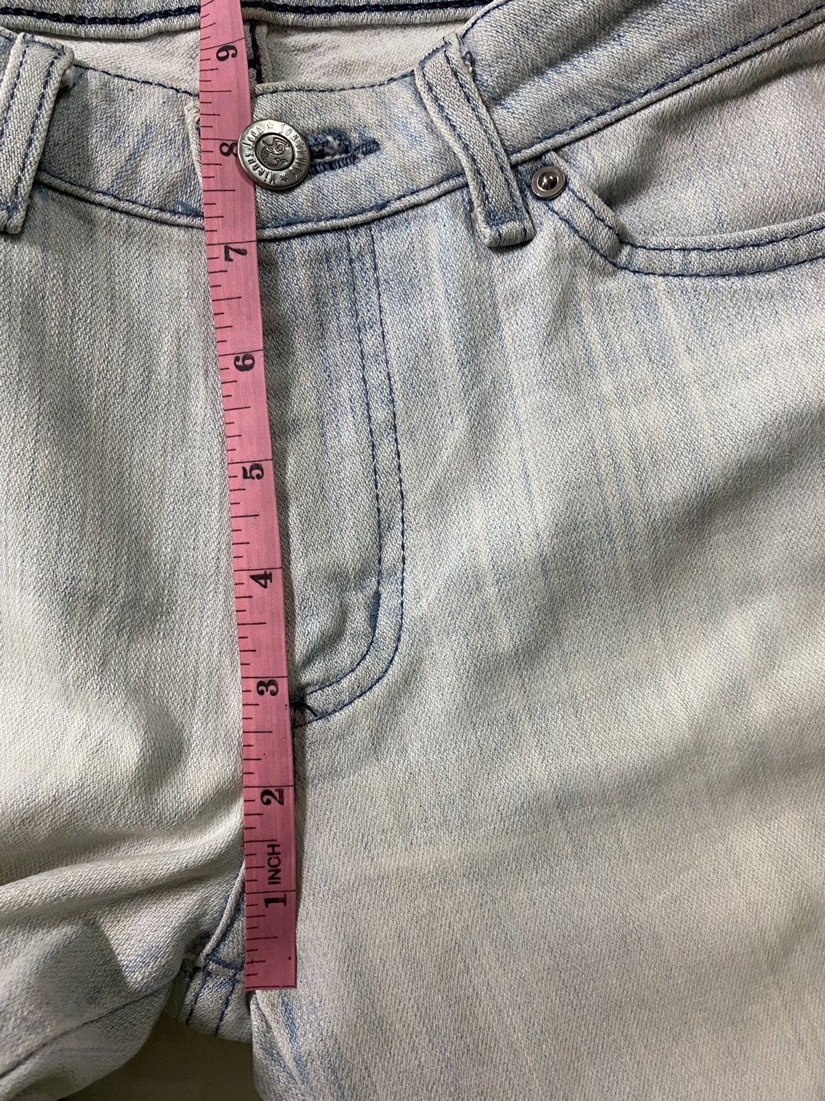 Edwin Edwin Something Jeans Bootcut Distressed Jeans Size 27" / US 4 / IT 40 - 17 Thumbnail