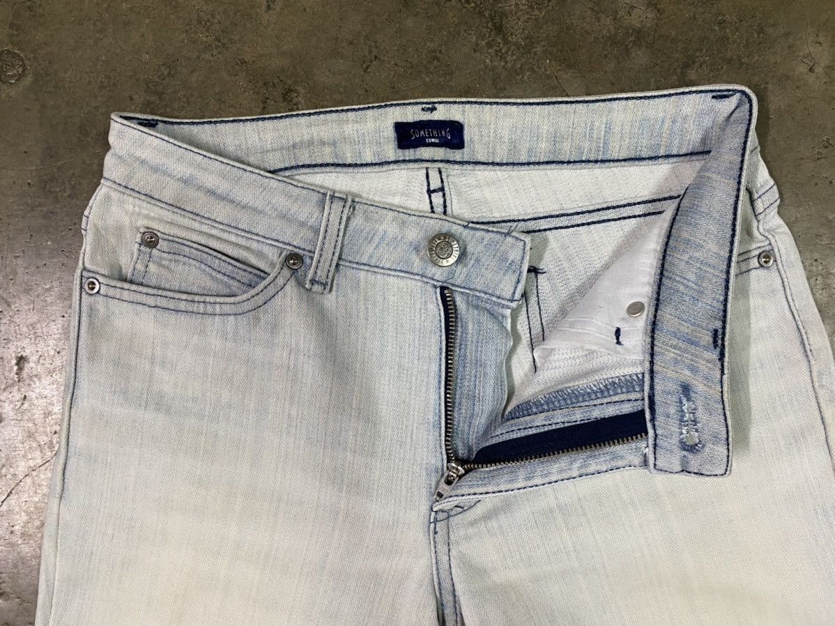 Edwin Edwin Something Jeans Bootcut Distressed Jeans Size 27" / US 4 / IT 40 - 3 Thumbnail