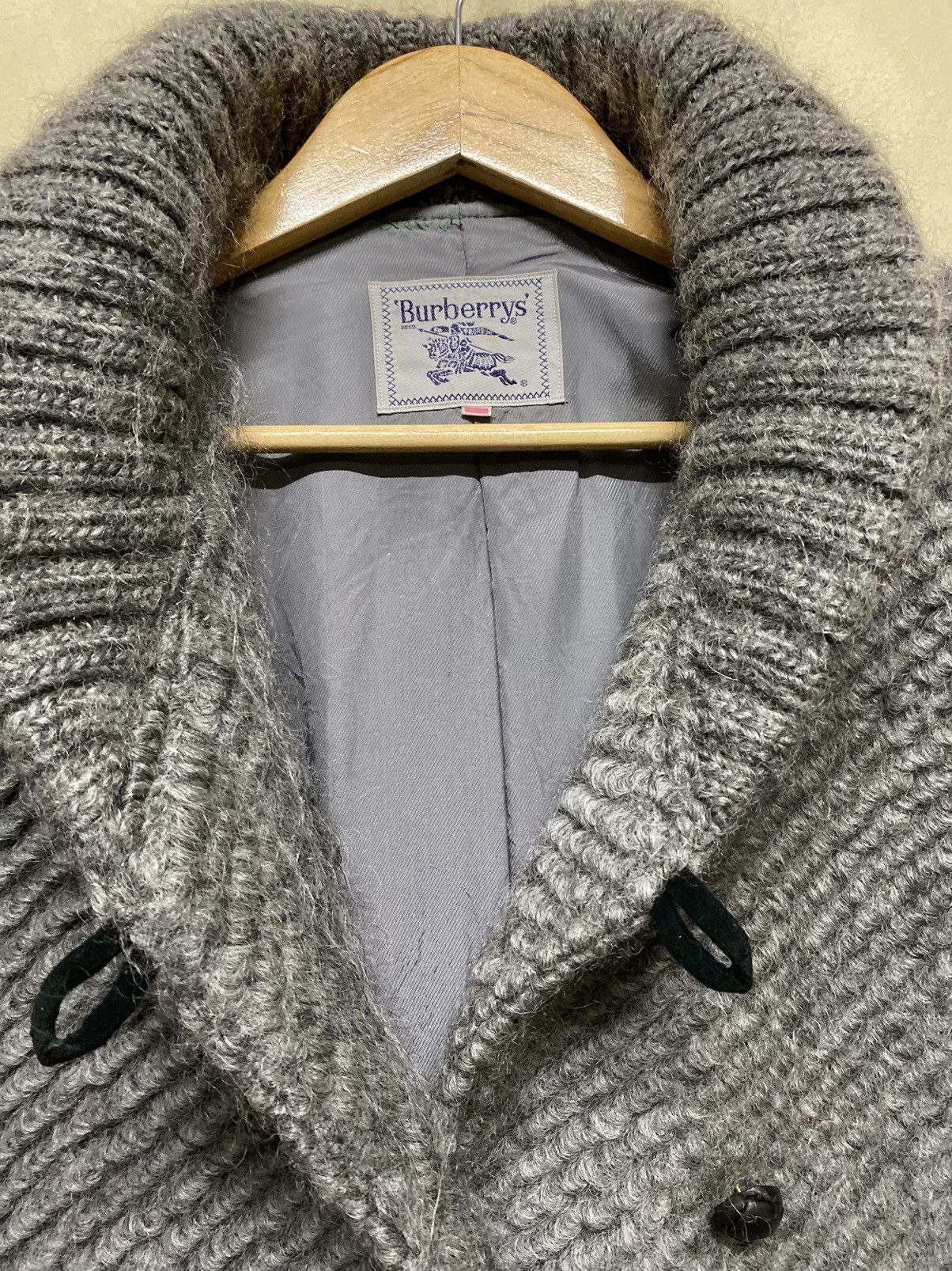 Burberry Vintage Burberry Knitted Wool Jacket Size US M / EU 48-50 / 2 - 3 Thumbnail
