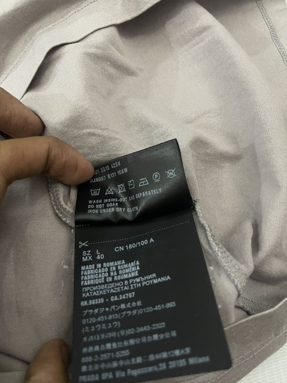 Prada Prada Polo Shirts Size US L / EU 52-54 / 3 - 8 Thumbnail