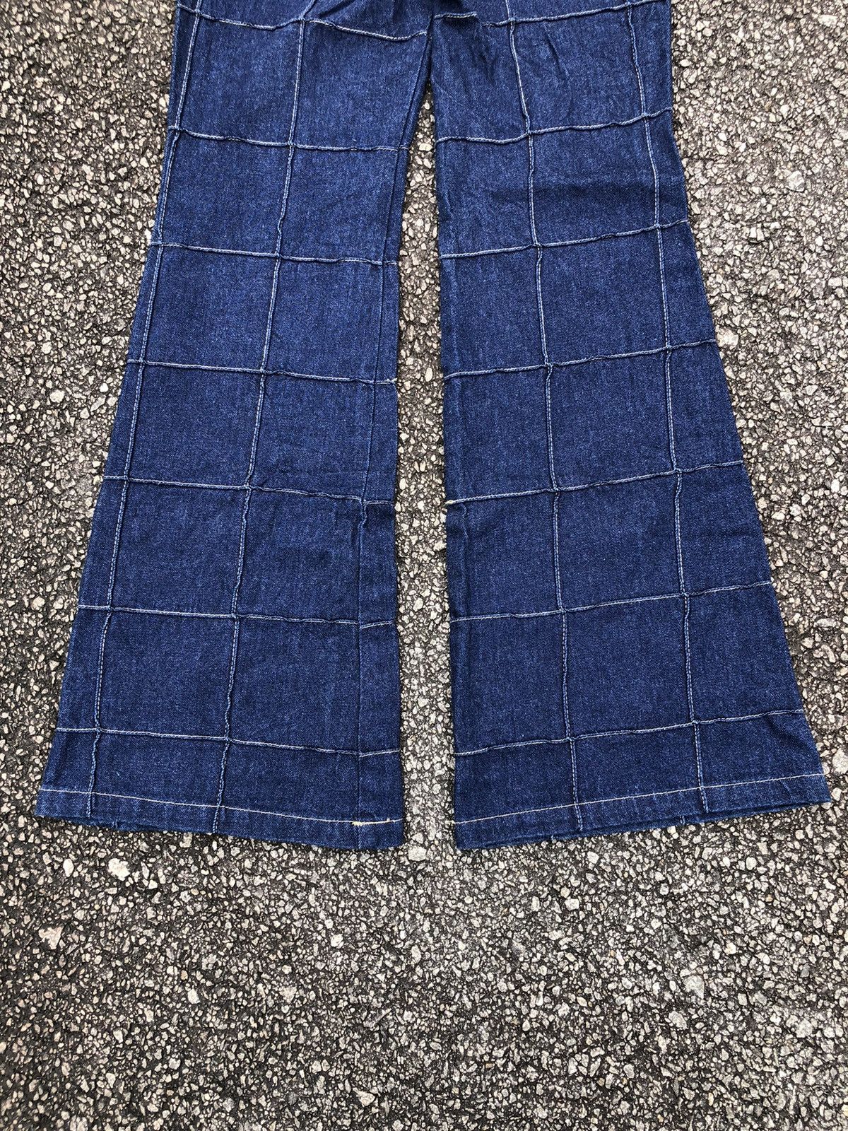 Designer Rare Custom Patchwork Jeans x Japanese Brand Size 28" / US 6 / IT 42 - 7 Thumbnail