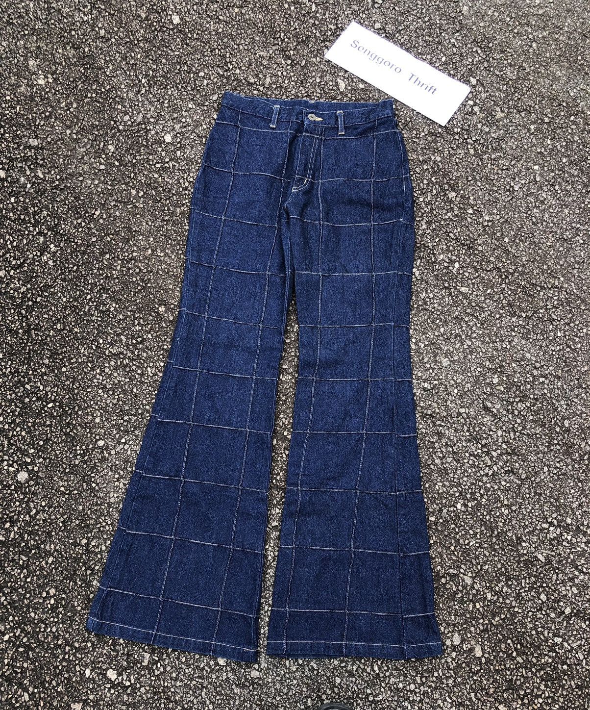 Rare Custom Patchwork Jeans x Japanese Brand