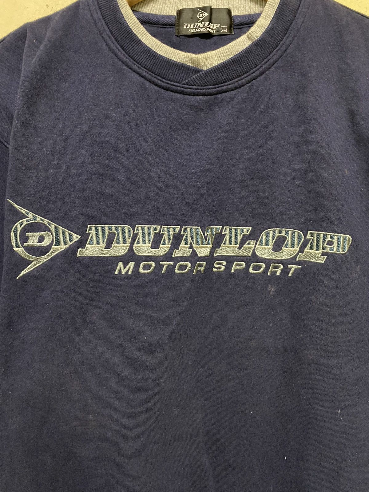 Dunlop Vintage Dunlop Motorsport Embroidery Logo Sweatshirt Size US XL / EU 56 / 4 - 4 Thumbnail