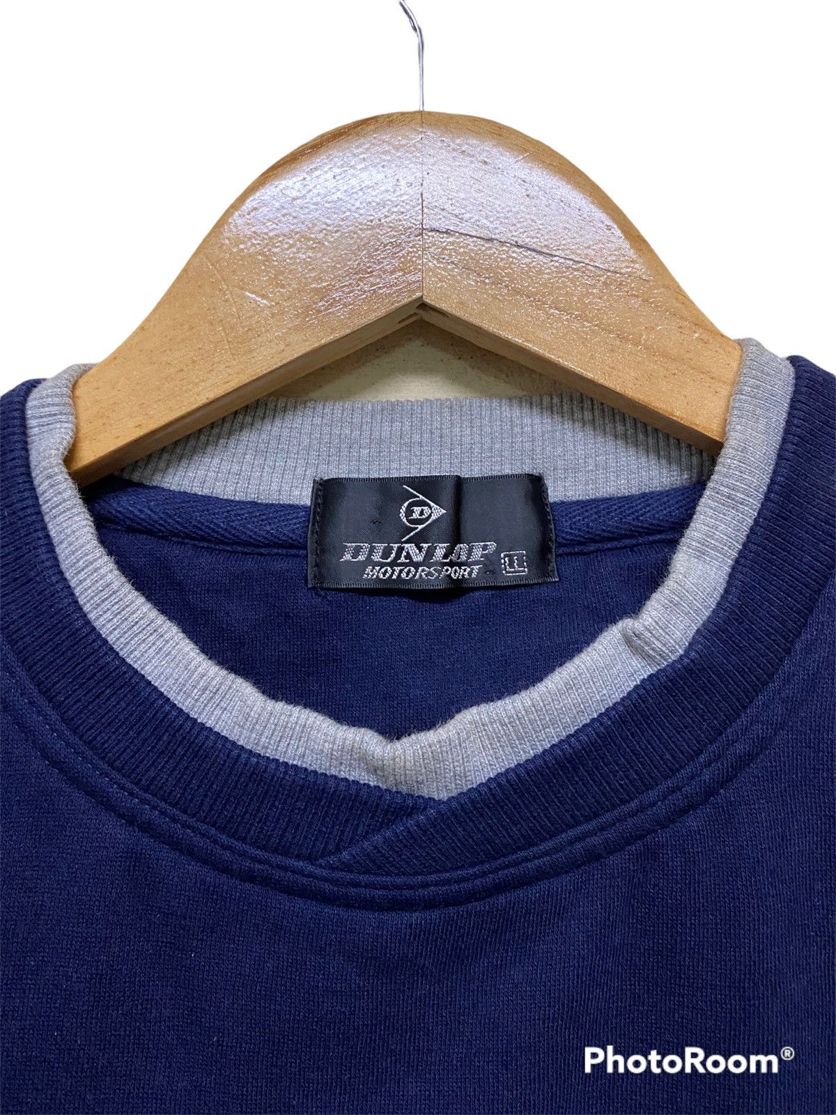 Dunlop Vintage Dunlop Motorsport Embroidery Logo Sweatshirt Size US XL / EU 56 / 4 - 3 Thumbnail