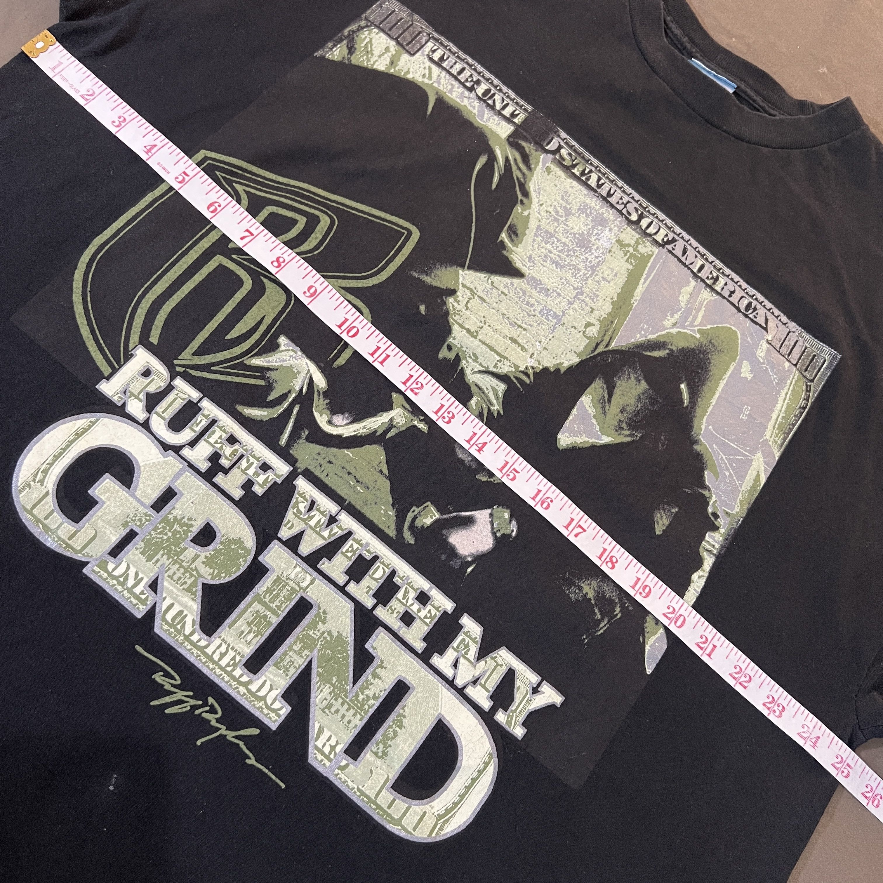 Rap Tees × Ruff Ryders × Vintage Vintage Ruff Ryders RUFF WITH MY GRIND DMX Hip Hop Tee XL Size US XL / EU 56 / 4 - 7 Thumbnail