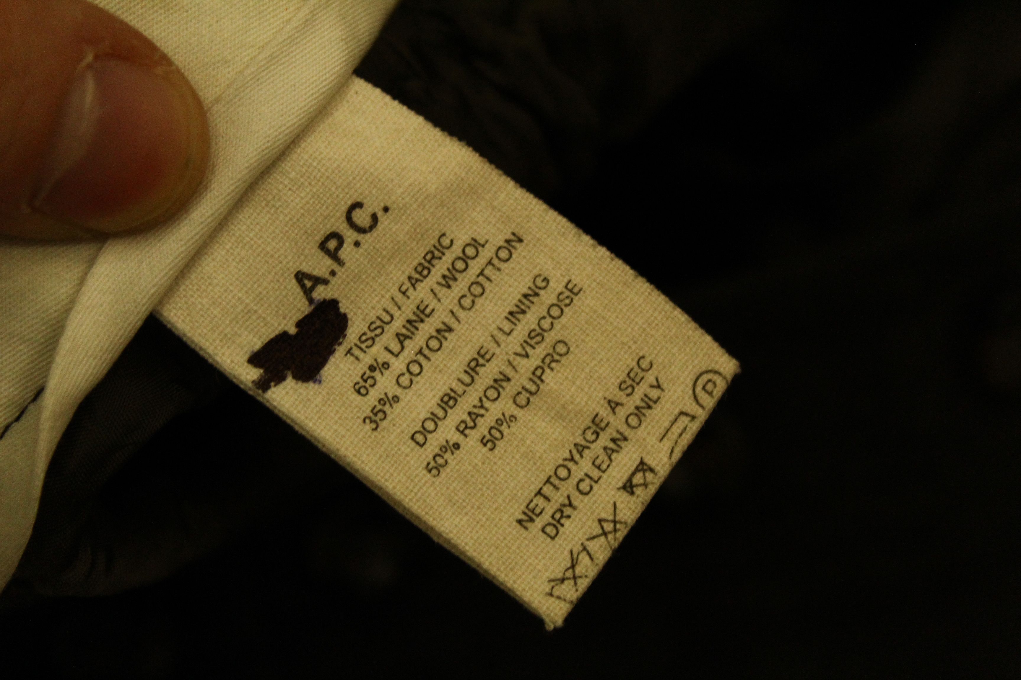 A.P.C. A.P.C. Flannel Wool Slim Fit Casual Pants Size US 31 - 9 Thumbnail
