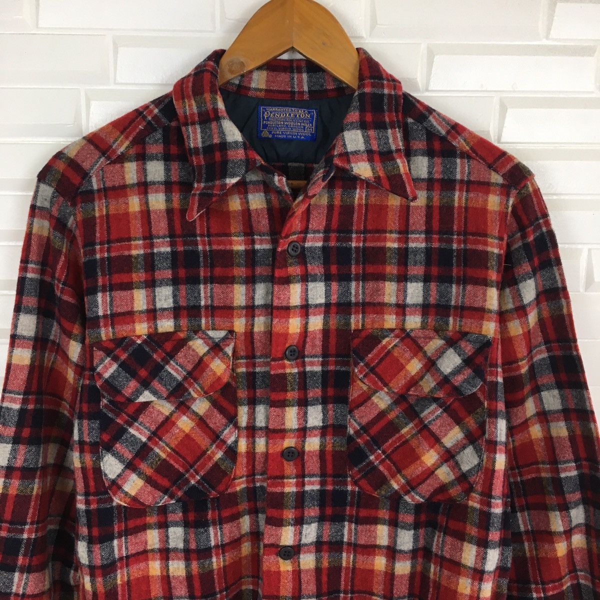 Flannel × Pendleton Pendleton Pure Wool Flannel Size US M / EU 48-50 / 2 - 5 Thumbnail