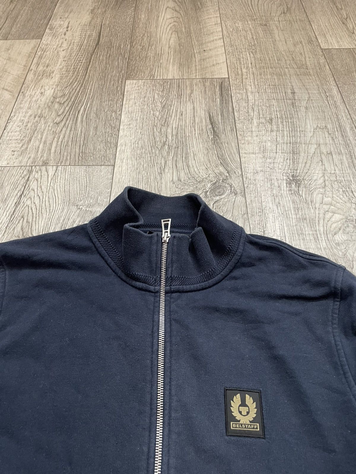 Belstaff Belstaff full zipped sweatshirt jacket bomber army fly USA Size US L / EU 52-54 / 3 - 2 Thumbnail