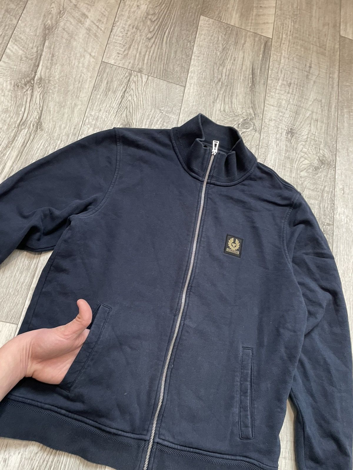 Belstaff Belstaff full zipped sweatshirt jacket bomber army fly USA Size US L / EU 52-54 / 3 - 3 Thumbnail