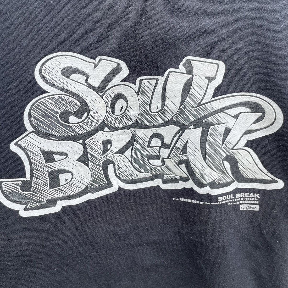 Japanese Brand 💥 Vintage Soul Break Japan Crewneck Sweater Size US L / EU 52-54 / 3 - 6 Thumbnail