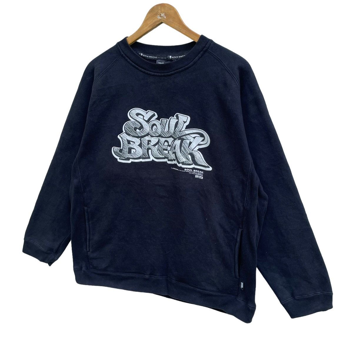 Japanese Brand 💥 Vintage Soul Break Japan Crewneck Sweater Size US L / EU 52-54 / 3 - 3 Thumbnail
