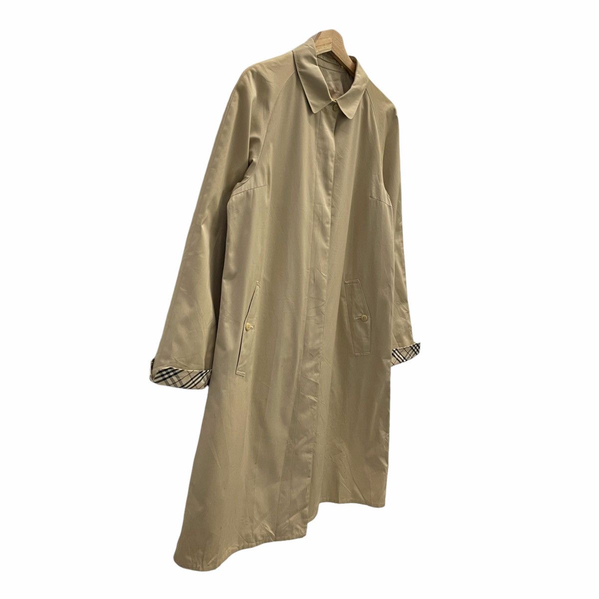Burberry STEAL 💥 BURBERRY NOVA CHECK TRENCH JACKET Size US M / EU 48-50 / 2 - 3 Thumbnail