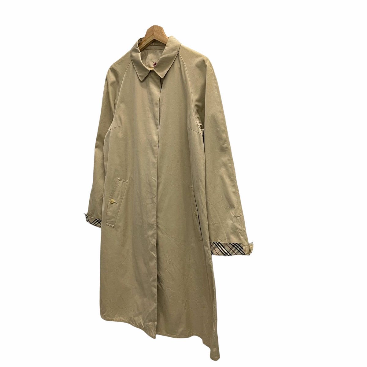 Burberry STEAL 💥 BURBERRY NOVA CHECK TRENCH JACKET Size US M / EU 48-50 / 2 - 4 Thumbnail