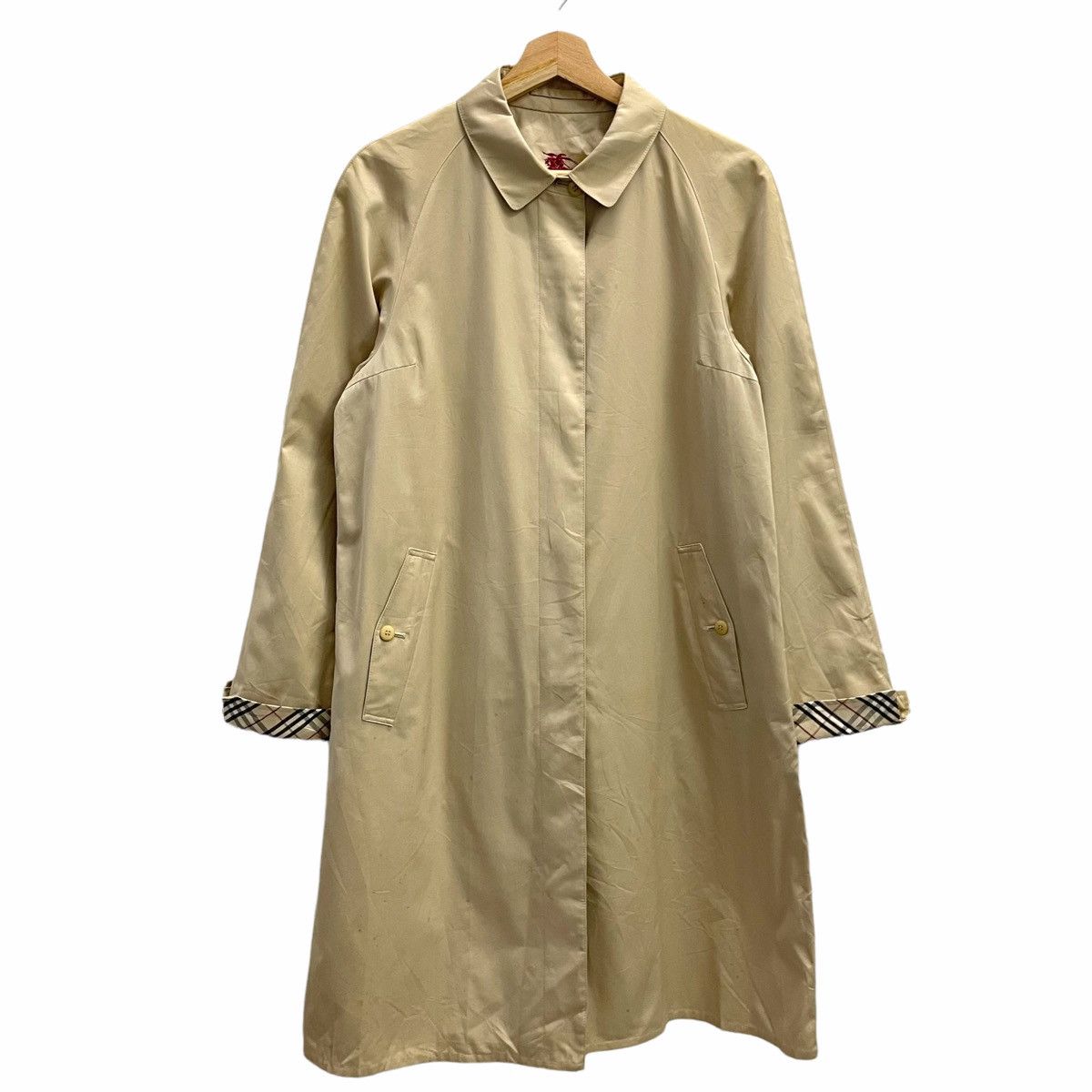 Burberry STEAL 💥 BURBERRY NOVA CHECK TRENCH JACKET Size US M / EU 48-50 / 2 - 2 Thumbnail