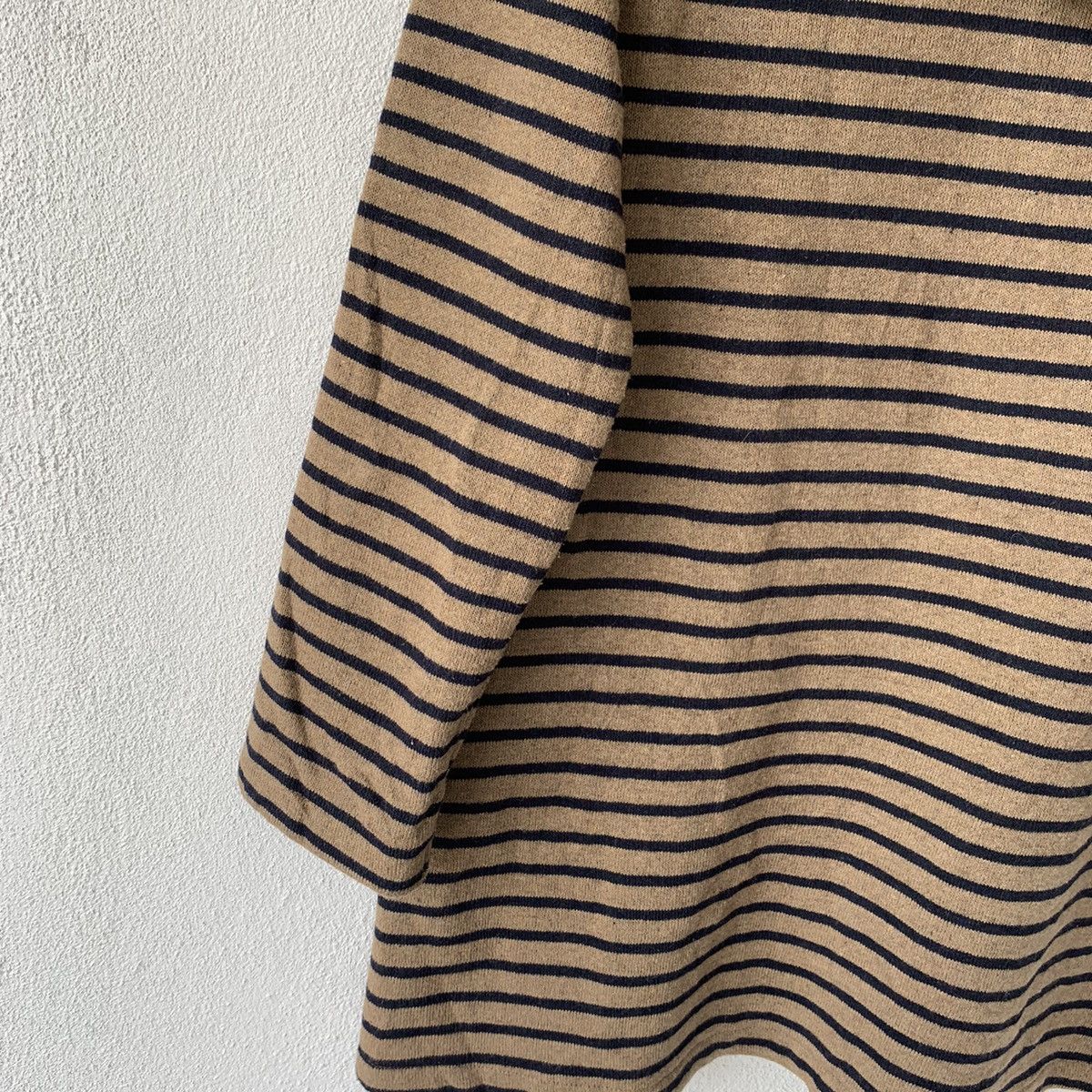 Other BLUE hoodie horizontal stripe.. hoodie jacket.. long jacket Size US M / EU 48-50 / 2 - 12 Thumbnail