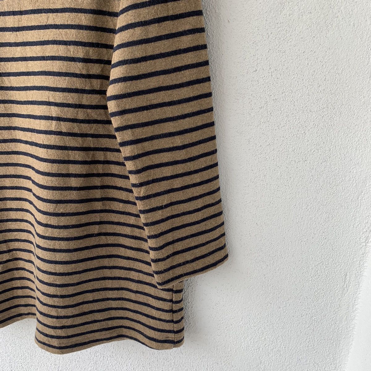 Other BLUE hoodie horizontal stripe.. hoodie jacket.. long jacket Size US M / EU 48-50 / 2 - 11 Thumbnail