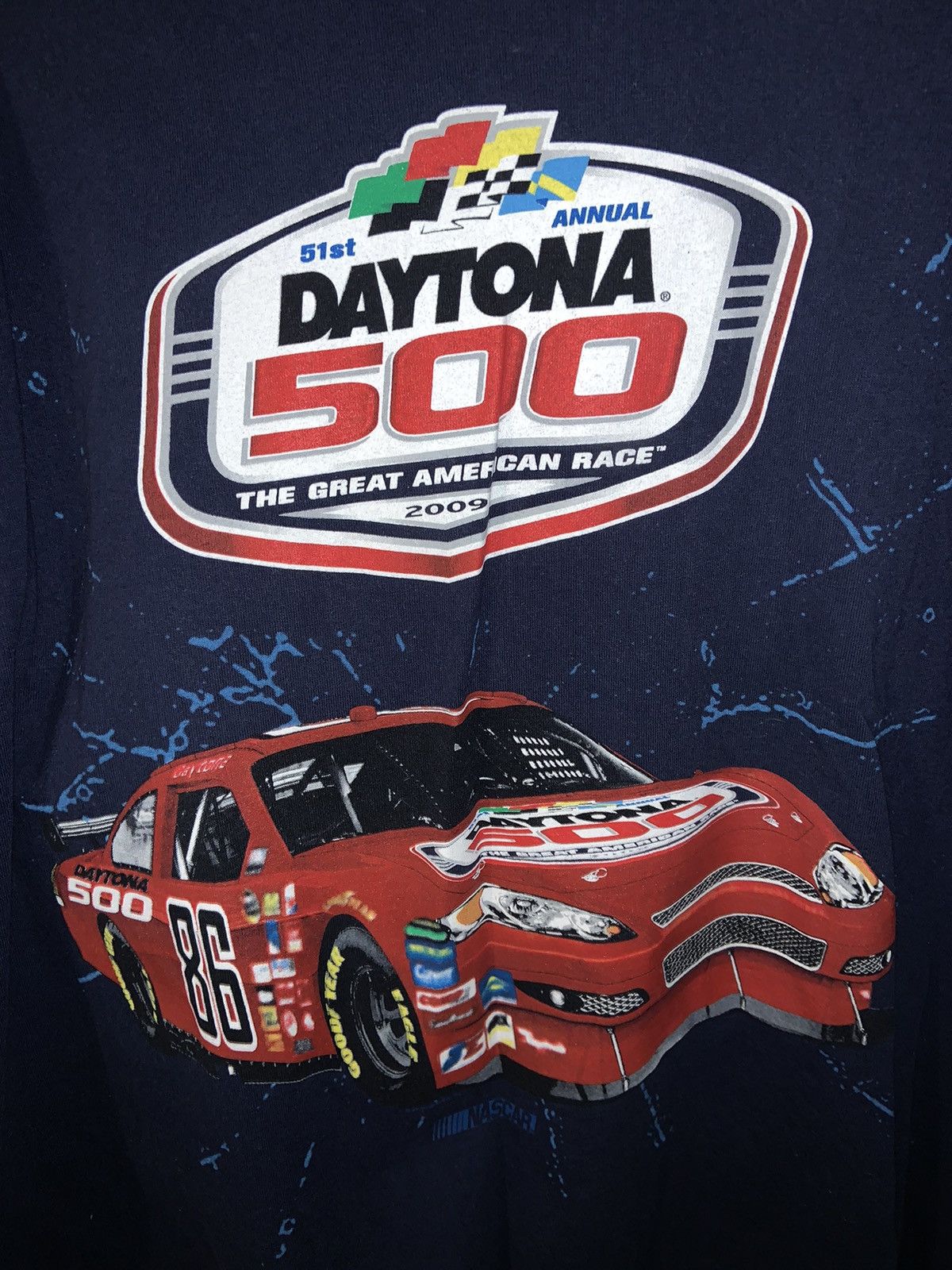 Daytona NASCAR 2009 Daytona 500 Tee Size US XL / EU 56 / 4 - 3 Thumbnail
