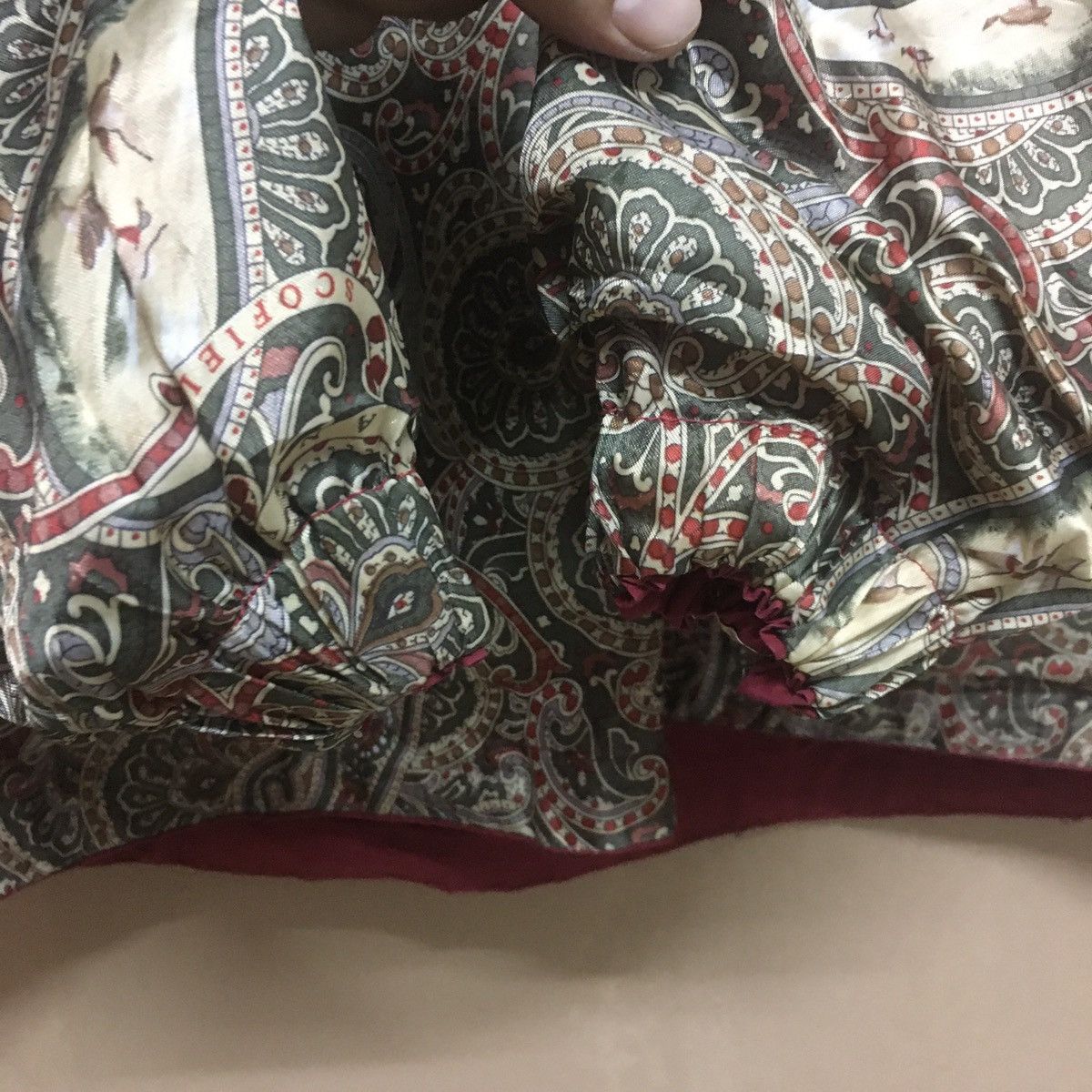 Japanese Brand Japanese Reversible Paisley Windbreaker Size US L / EU 52-54 / 3 - 10 Thumbnail