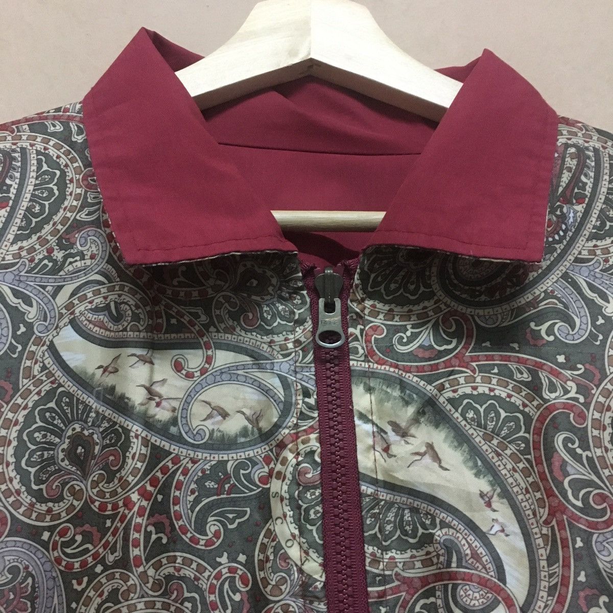 Japanese Brand Japanese Reversible Paisley Windbreaker Size US L / EU 52-54 / 3 - 11 Thumbnail