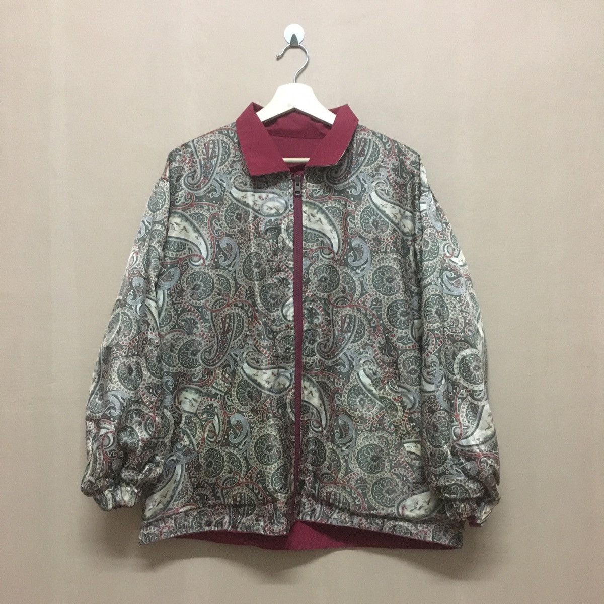 Japanese Brand Japanese Reversible Paisley Windbreaker Size US L / EU 52-54 / 3 - 1 Thumbnail