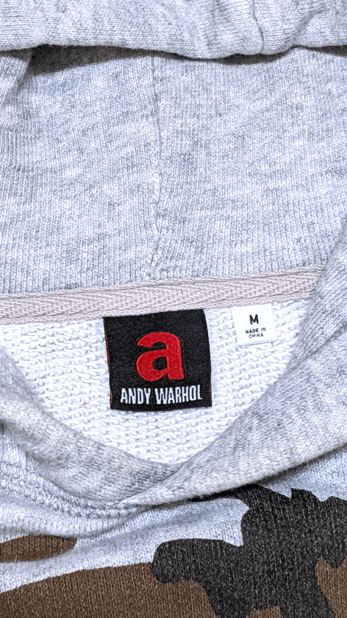 Andy Warhol × Vintage Vintage Andy Warhol 'A' Art Spellout Pullover Hoodie Size US M / EU 48-50 / 2 - 6 Thumbnail