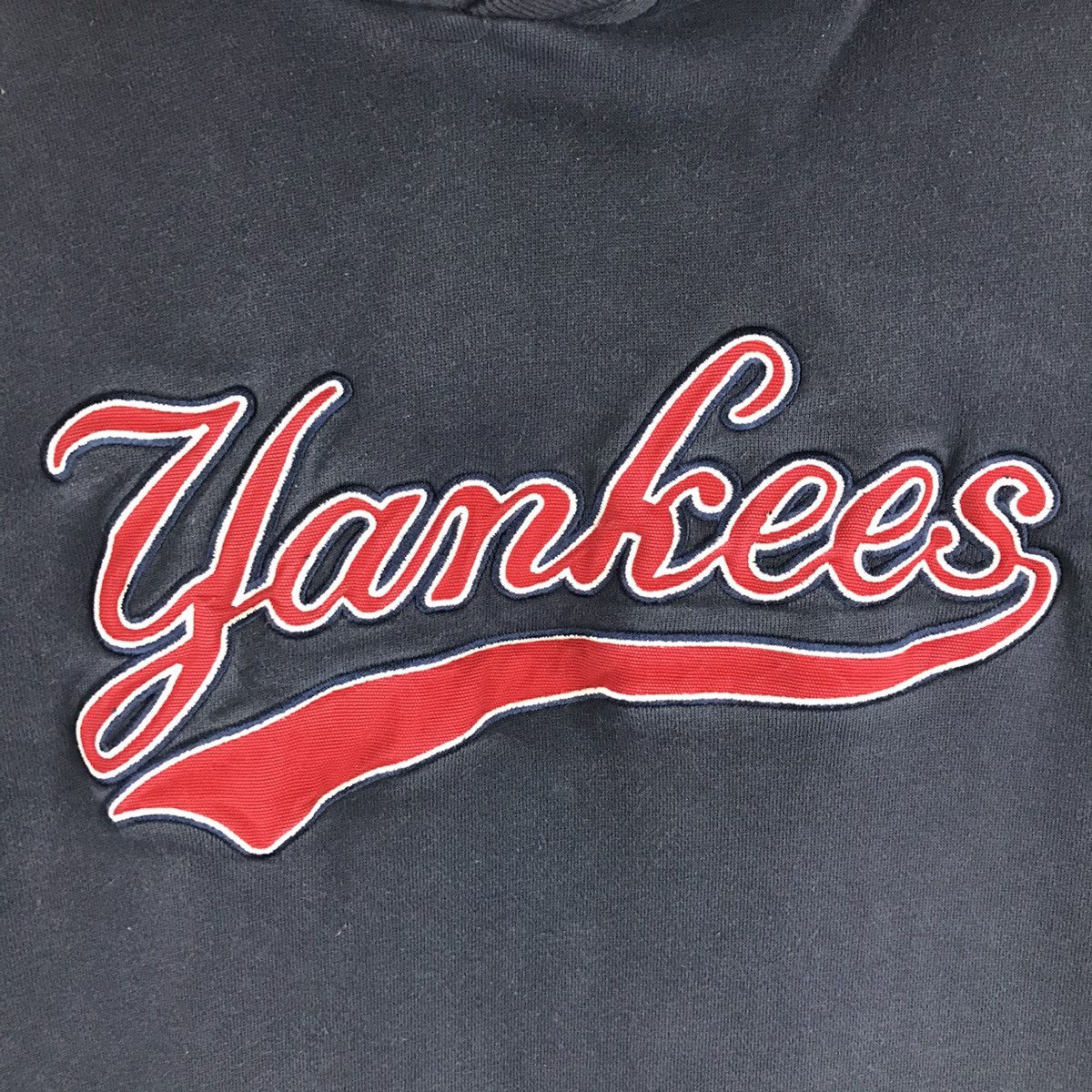 MLB Vintage MLB Yankees Patches Hoodie Sweatshirt Size US L / EU 52-54 / 3 - 2 Thumbnail