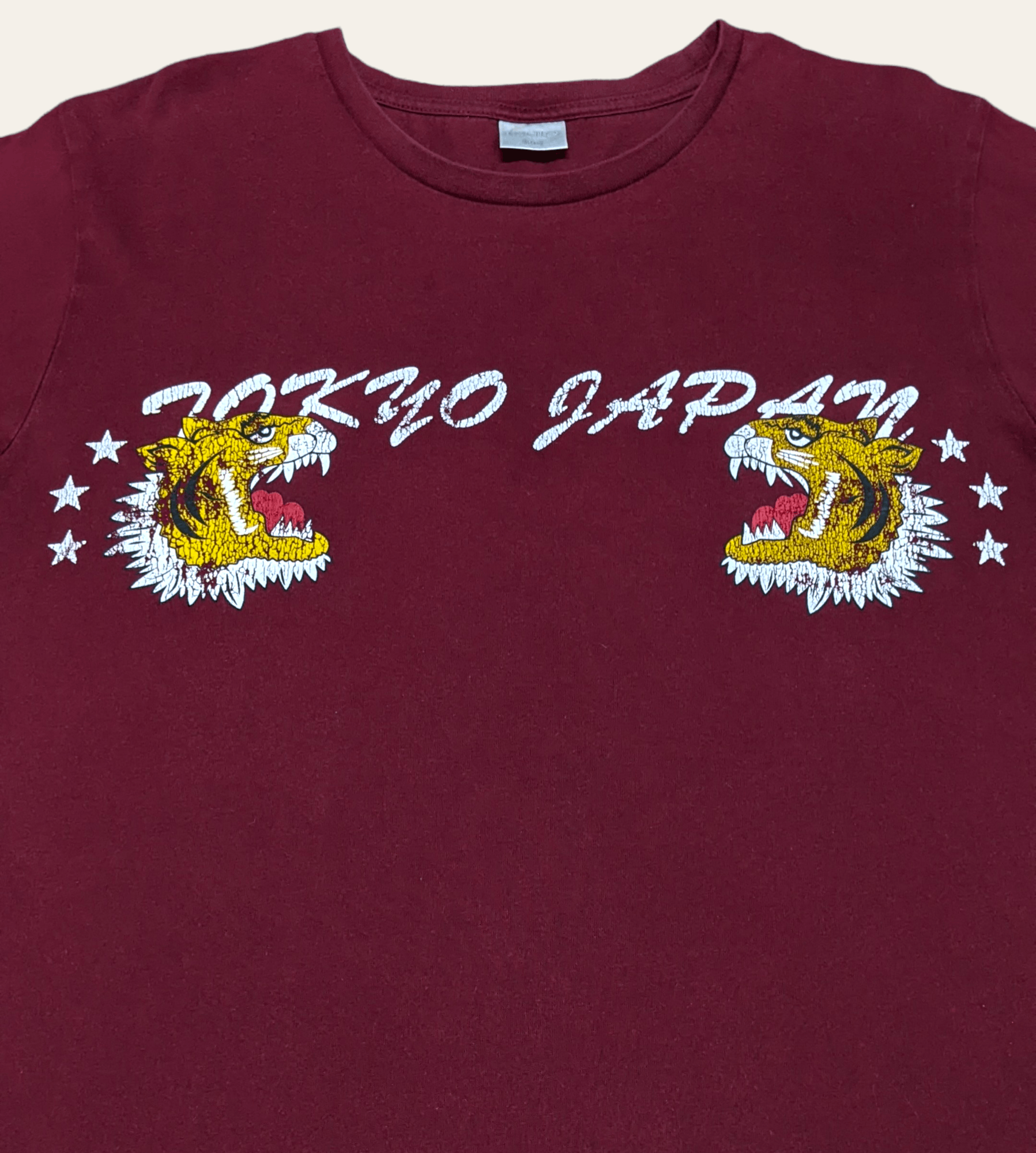 Japanese Brand × Vintage Vintage 90s Japanese Art Tokyo Tigers T shirt Size US M / EU 48-50 / 2 - 3 Thumbnail