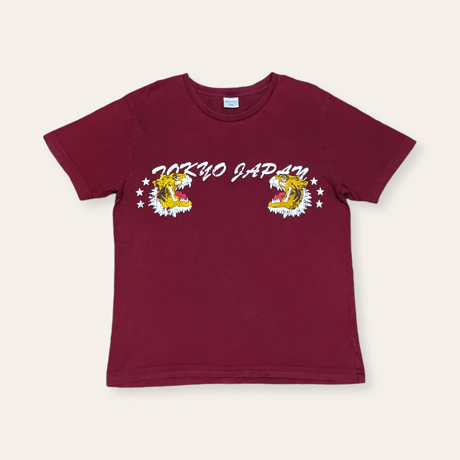 Japanese Brand × Vintage Vintage 90s Japanese Art Tokyo Tigers T shirt Size US M / EU 48-50 / 2 - 1 Thumbnail