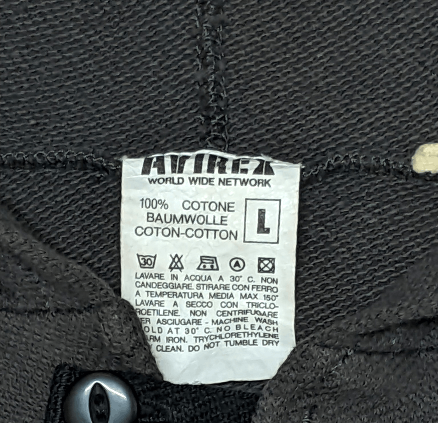 Avirex × Vintage Vintage 90s Avirex Tech Utility Military Style Hoodie Size US L / EU 52-54 / 3 - 7 Thumbnail