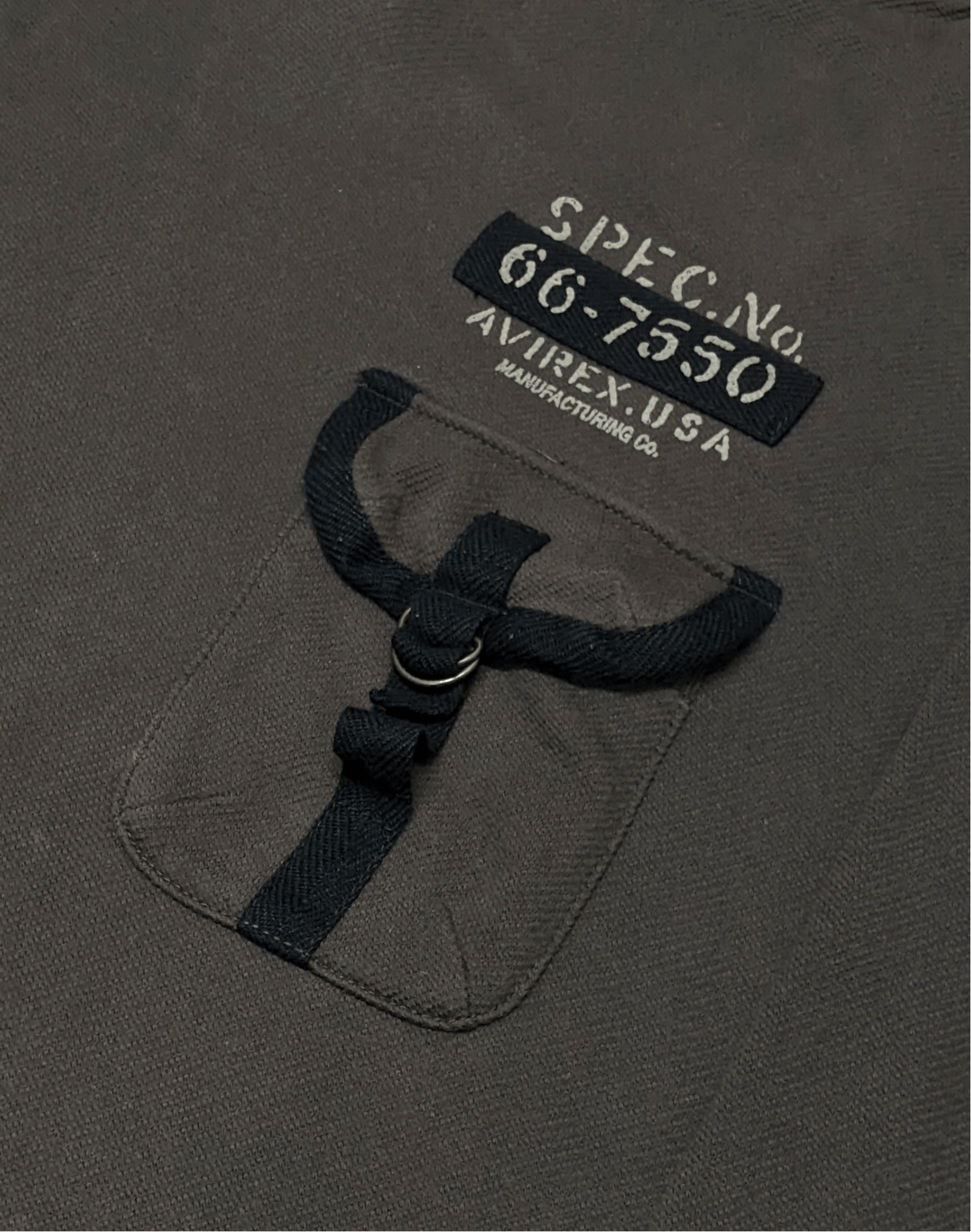 Avirex × Vintage Vintage 90s Avirex Tech Utility Military Style Hoodie Size US L / EU 52-54 / 3 - 5 Thumbnail
