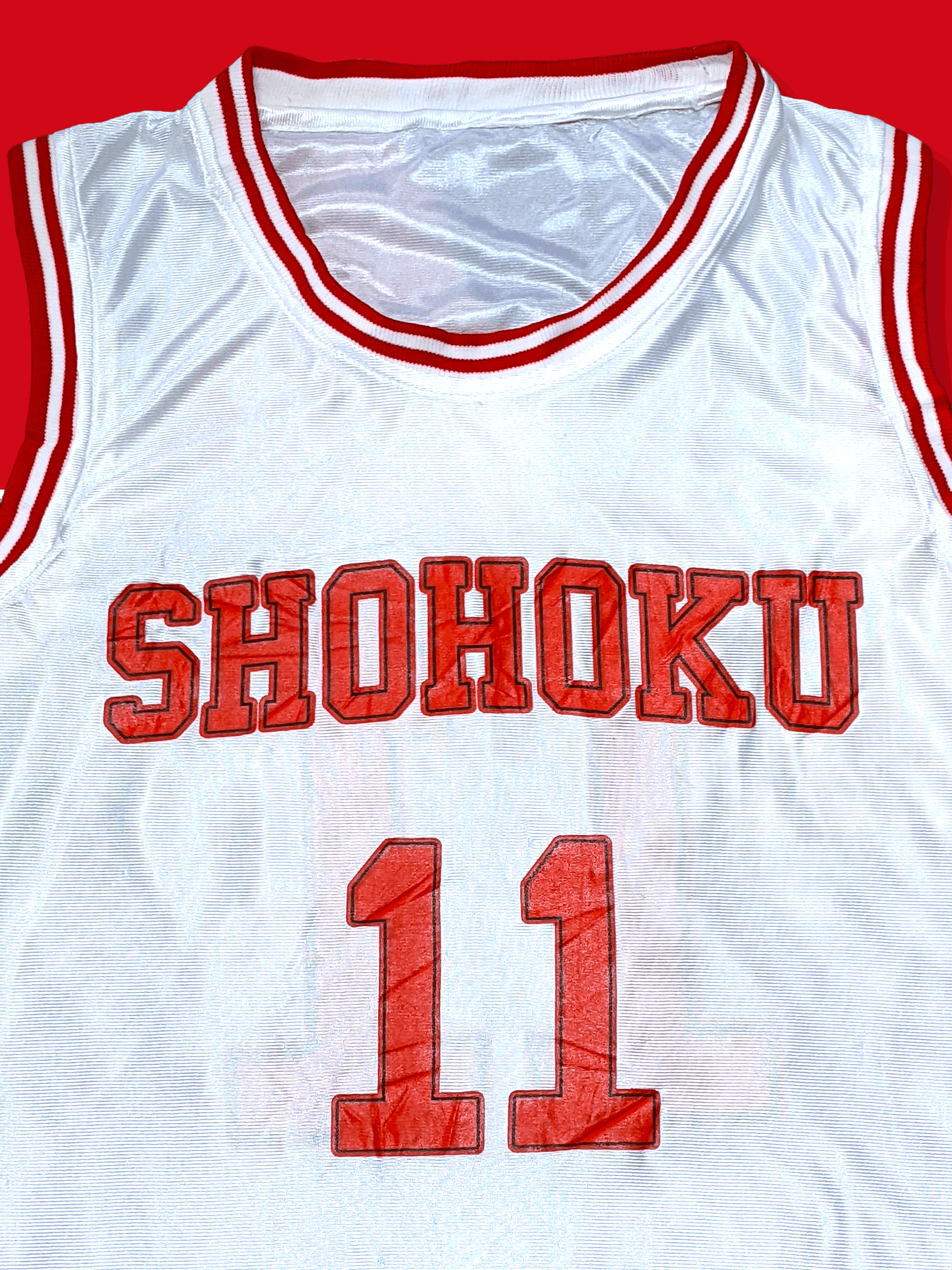 Anime × Japanese Brand × Vintage Vintage 90s Anime Slam Dunk Shohoku Rukawa Kaede Jersey Size US M / EU 48-50 / 2 - 3 Thumbnail