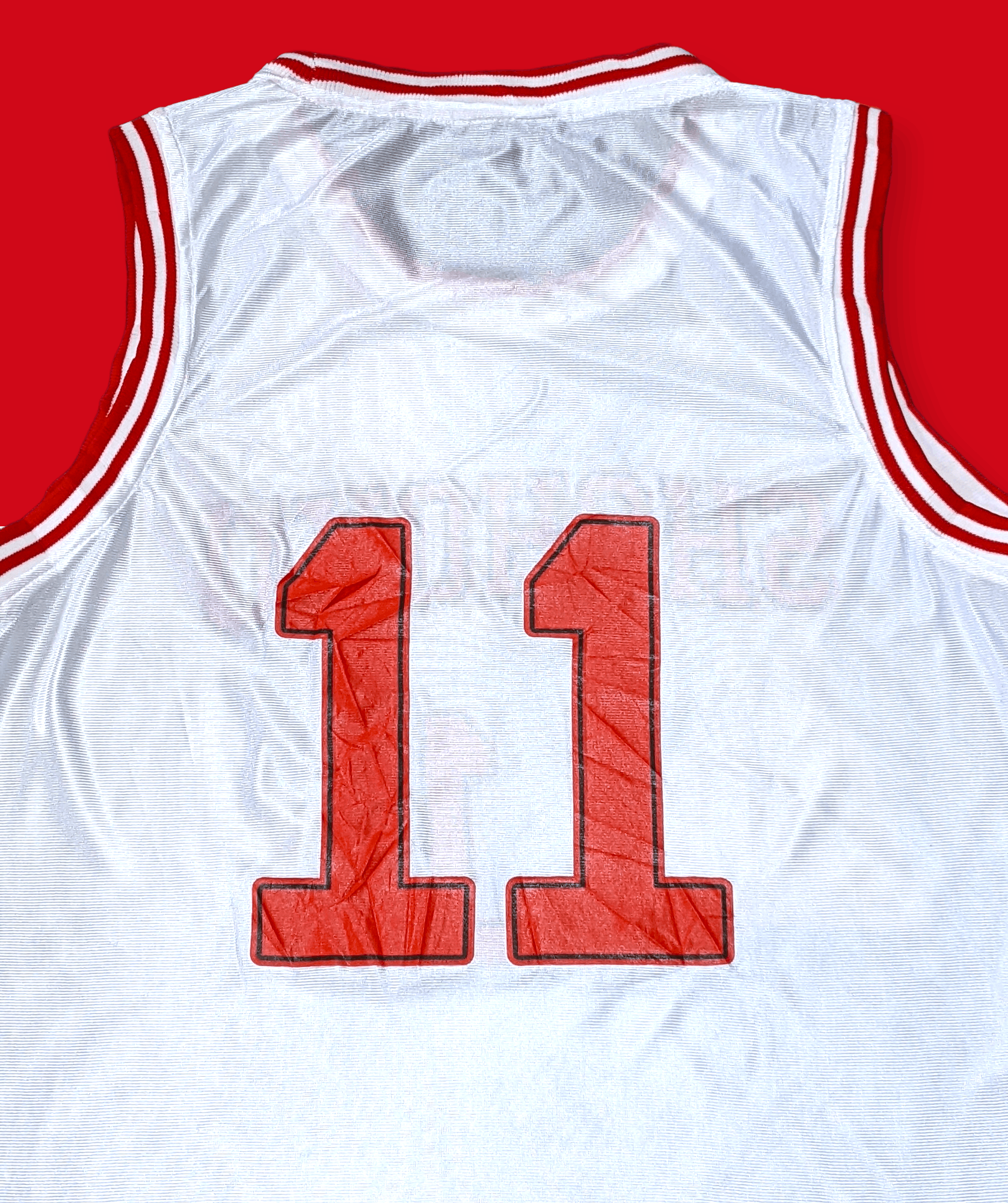 Anime × Japanese Brand × Vintage Vintage 90s Anime Slam Dunk Shohoku Rukawa Kaede Jersey Size US M / EU 48-50 / 2 - 4 Thumbnail