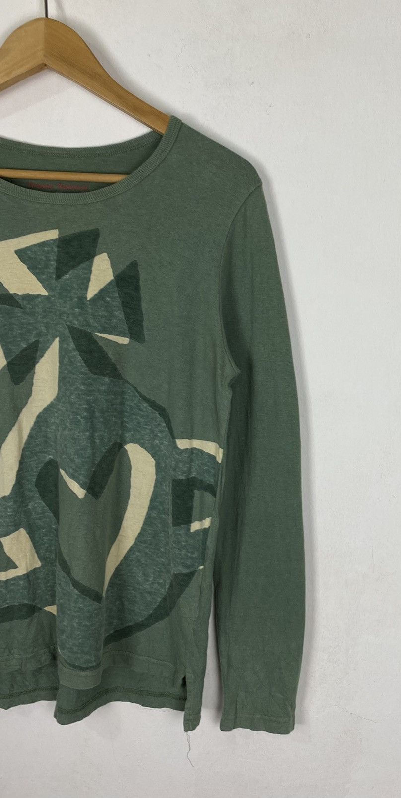 Vivienne Westwood Vivienne Westwood Big Orb Logo Long Sleeve Shirt Size US M / EU 48-50 / 2 - 2 Thumbnail