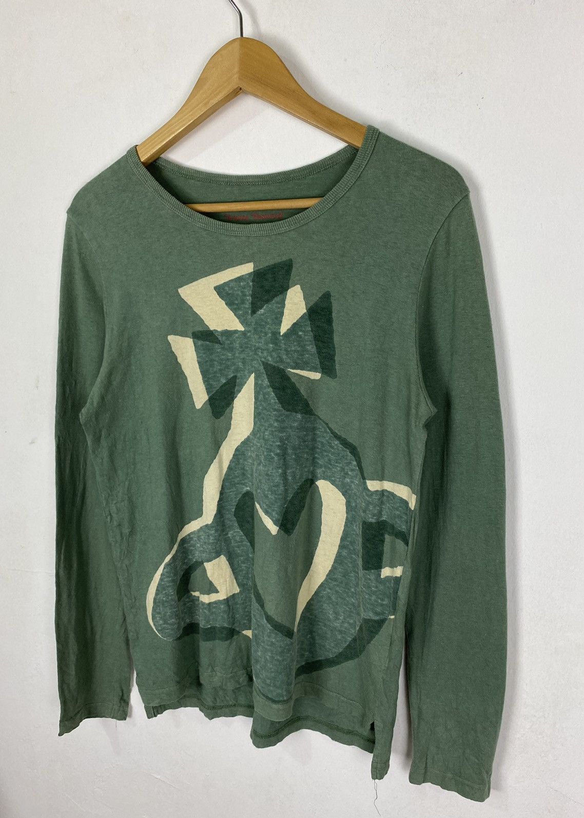 Vivienne Westwood Vivienne Westwood Big Orb Logo Long Sleeve Shirt Size US M / EU 48-50 / 2 - 5 Thumbnail