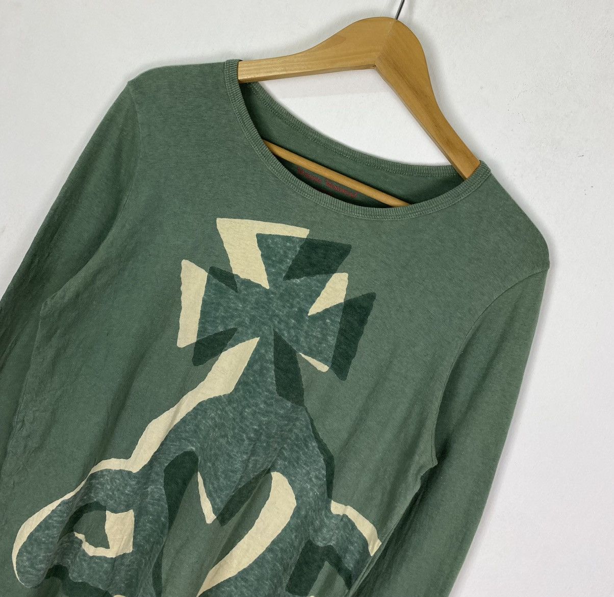 Vivienne Westwood Vivienne Westwood Big Orb Logo Long Sleeve Shirt Size US M / EU 48-50 / 2 - 4 Thumbnail
