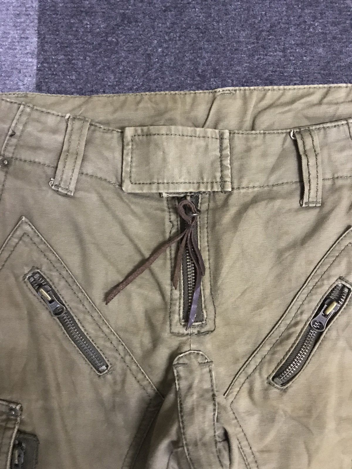PPFM Archival PPFM Japan Rare Double Knee Air Force Cargo Pant Size US 31 - 9 Thumbnail