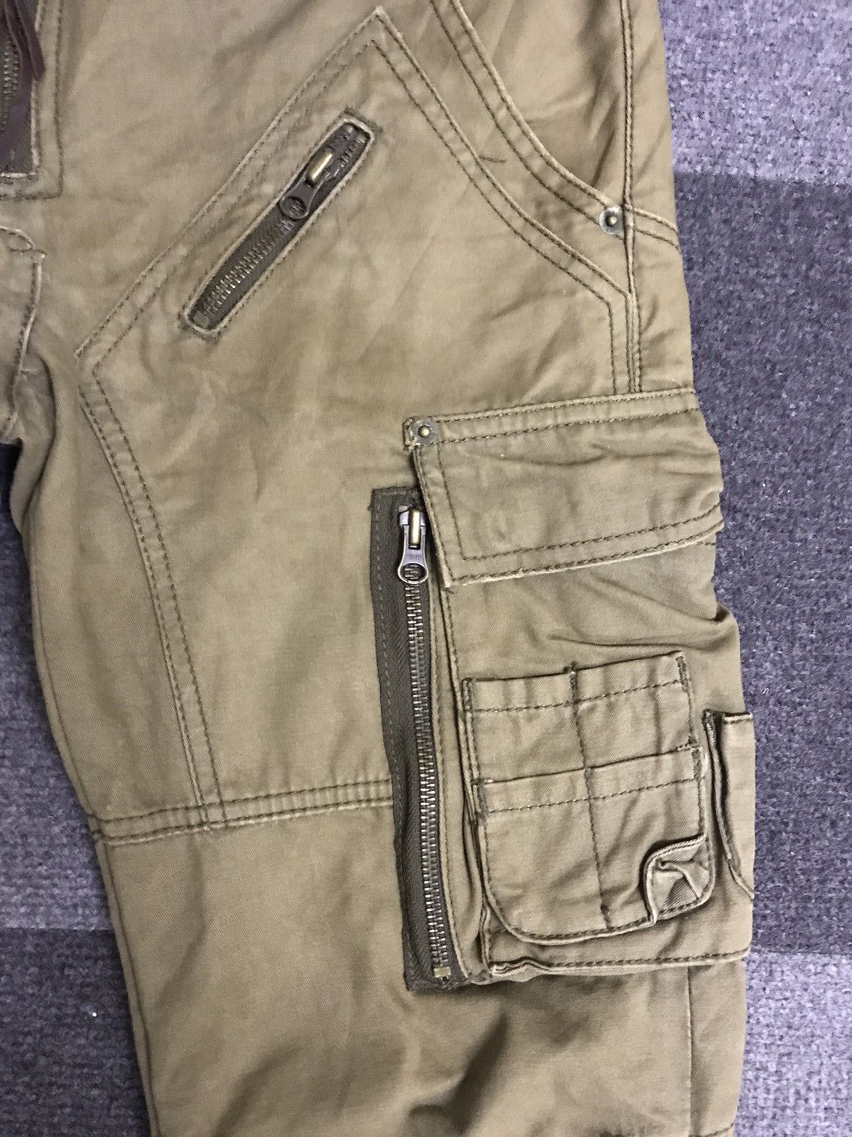 PPFM Archival PPFM Japan Rare Double Knee Air Force Cargo Pant Size US 31 - 7 Thumbnail