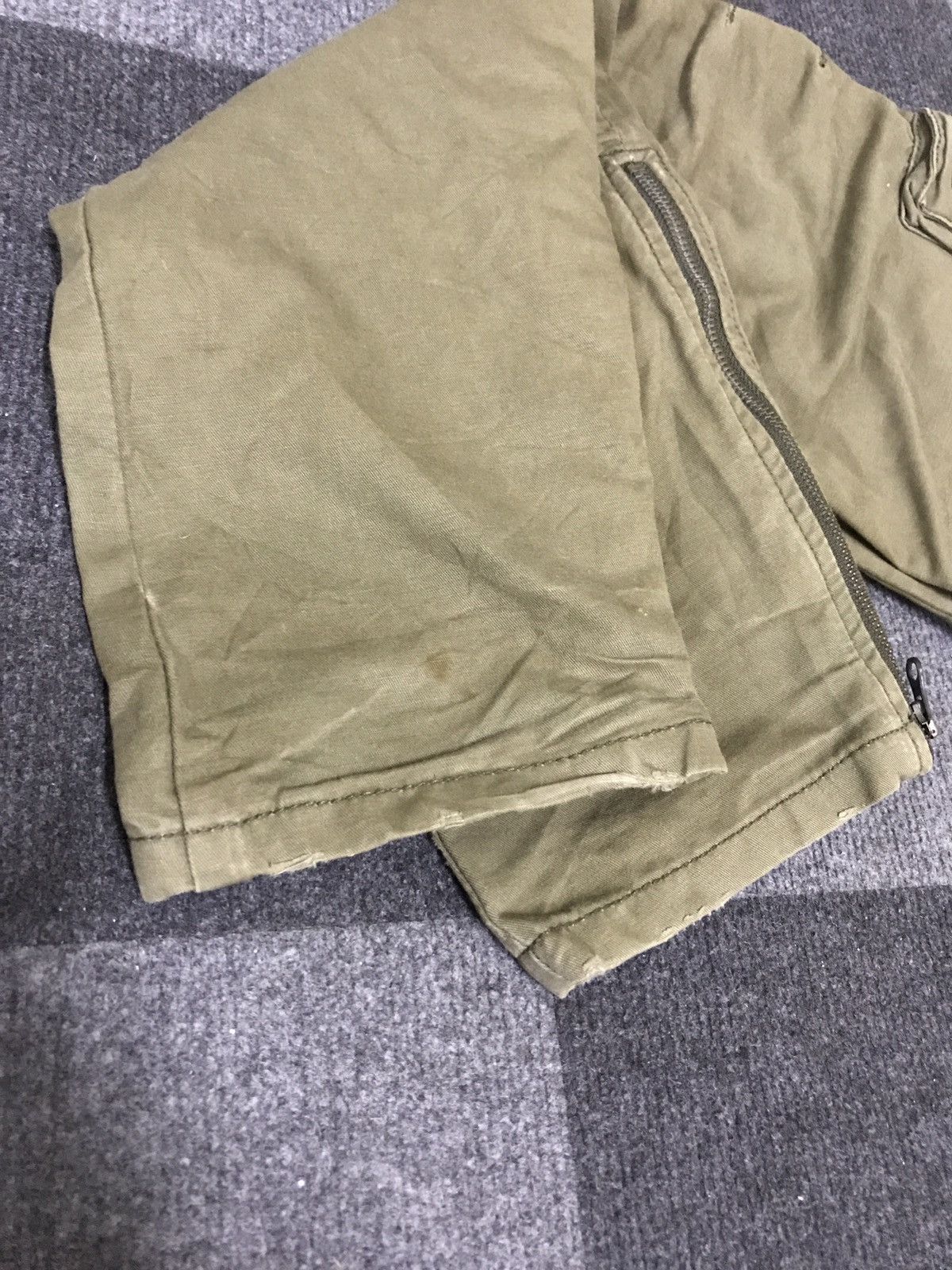 PPFM Archival PPFM Japan Rare Double Knee Air Force Cargo Pant Size US 31 - 20 Thumbnail
