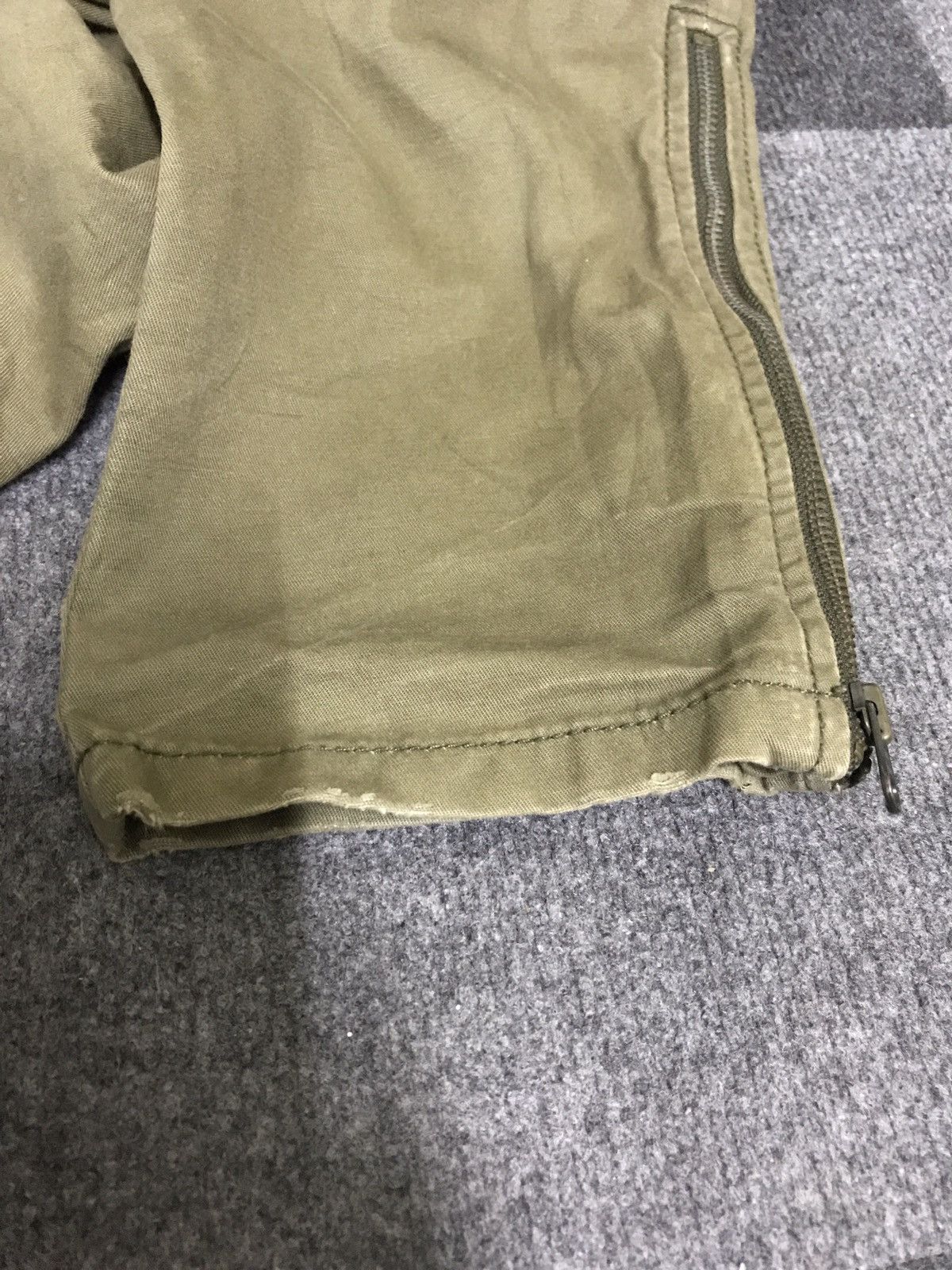 PPFM Archival PPFM Japan Rare Double Knee Air Force Cargo Pant Size US 31 - 19 Thumbnail