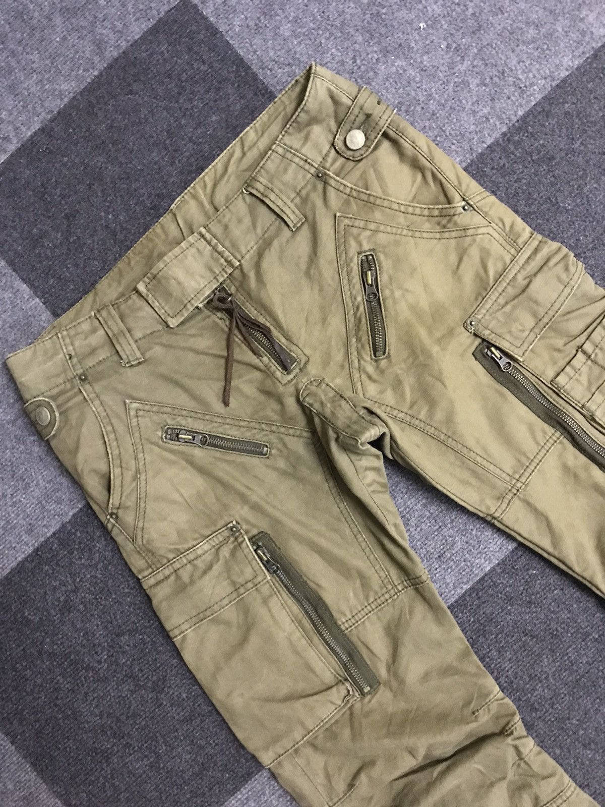 PPFM Archival PPFM Japan Rare Double Knee Air Force Cargo Pant Size US 31 - 2 Thumbnail