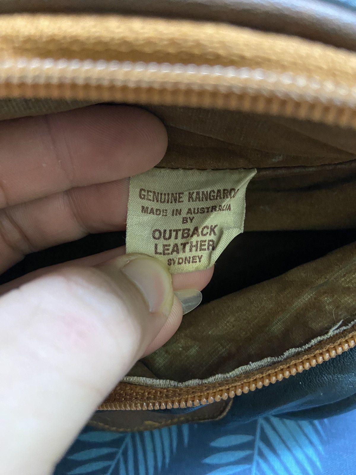 Genuine Leather × The Australian Outback Collection Genuine Kangaroo Leather Waist Bag Size ONE SIZE - 6 Thumbnail