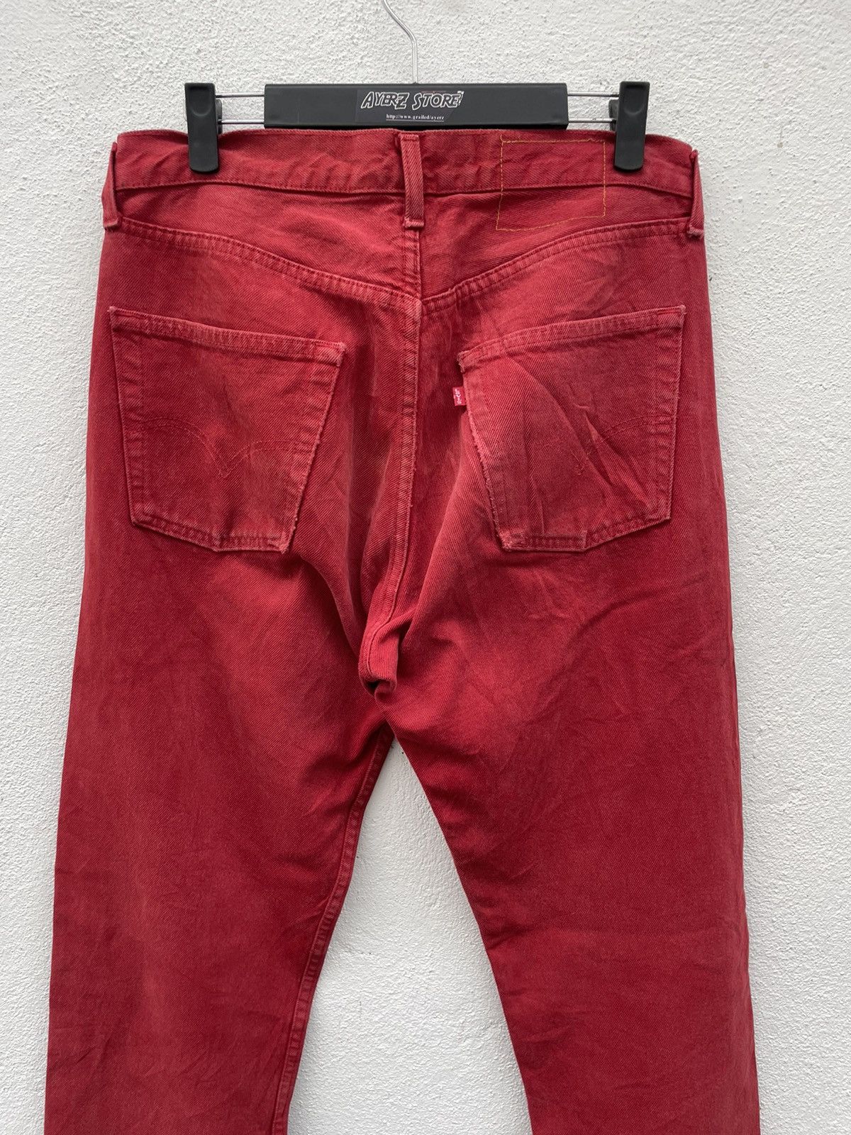 Levi's Vintage Clothing Vintage Levi’s 501 Reconstucted Jeans Made In UK Size US 32 / EU 48 - 12 Thumbnail