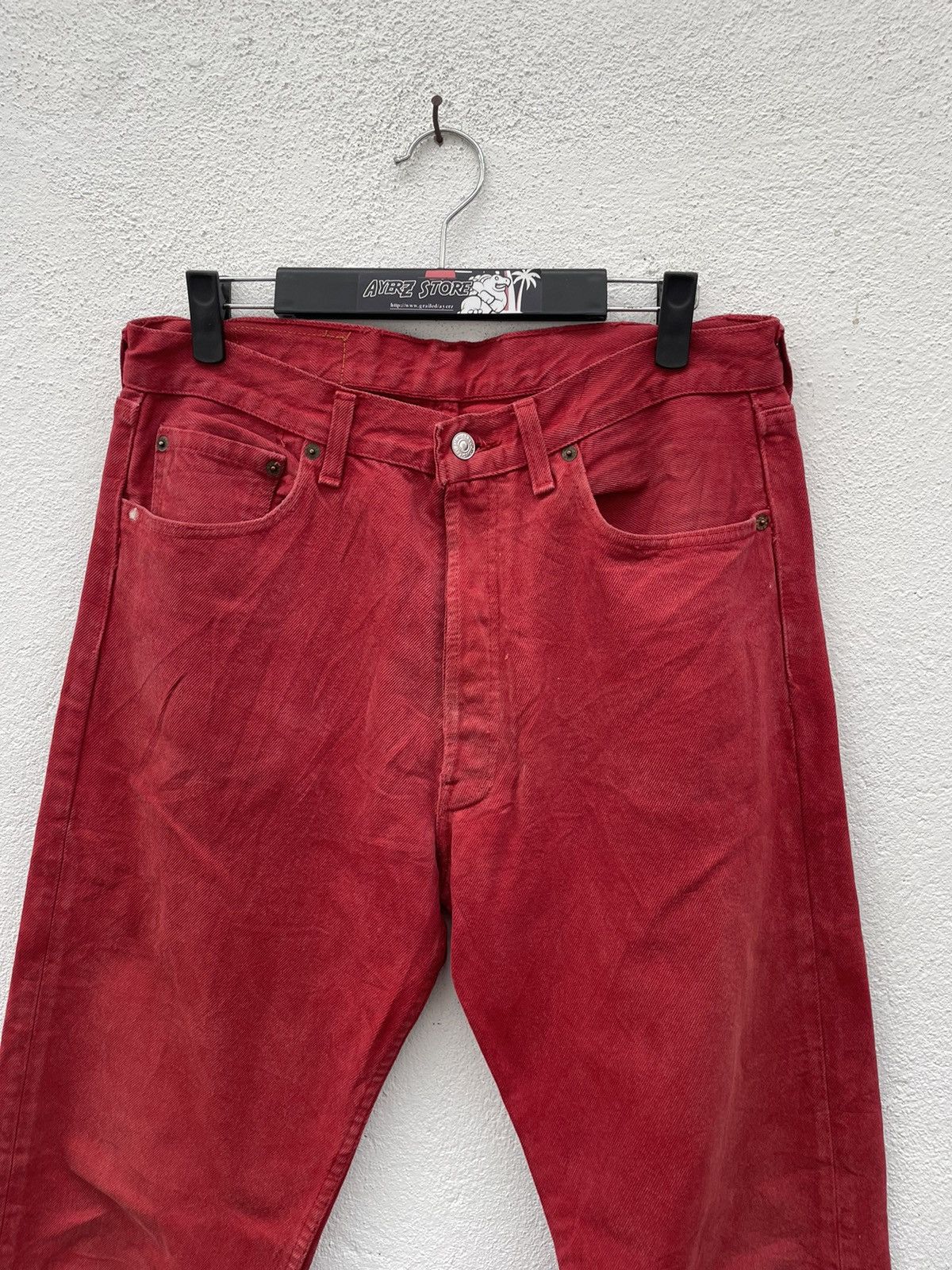 Levi's Vintage Clothing Vintage Levi’s 501 Reconstucted Jeans Made In UK Size US 32 / EU 48 - 2 Thumbnail