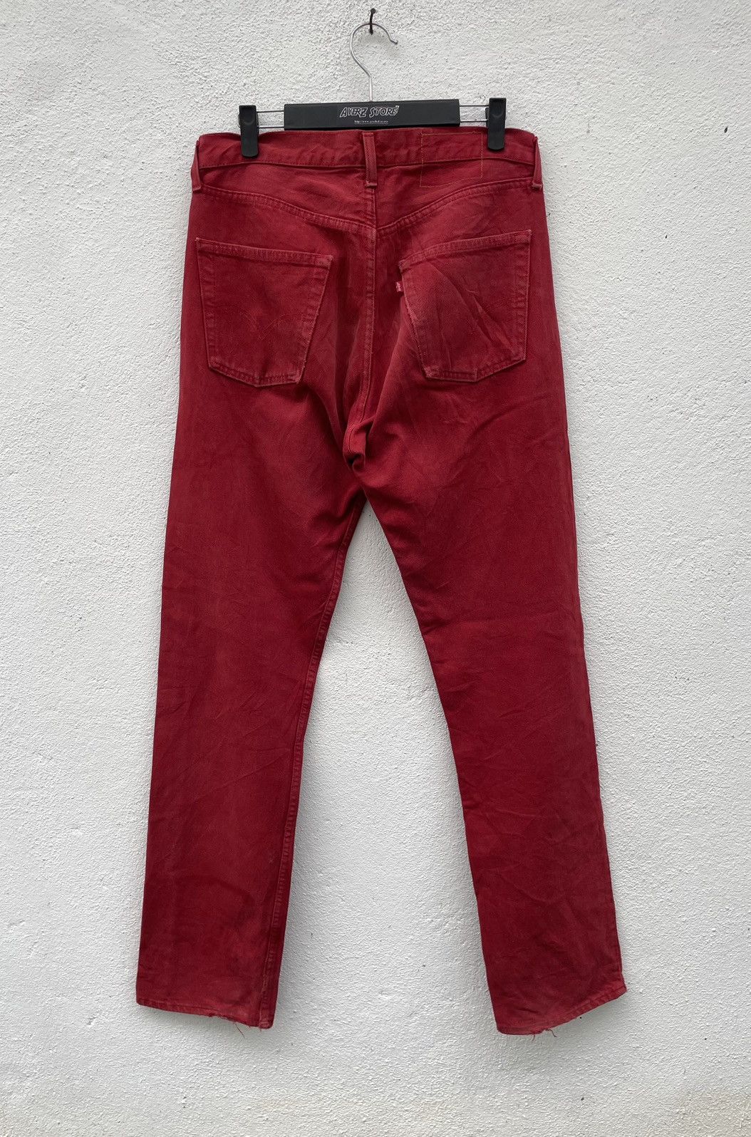 Levi's Vintage Clothing Vintage Levi’s 501 Reconstucted Jeans Made In UK Size US 32 / EU 48 - 10 Thumbnail