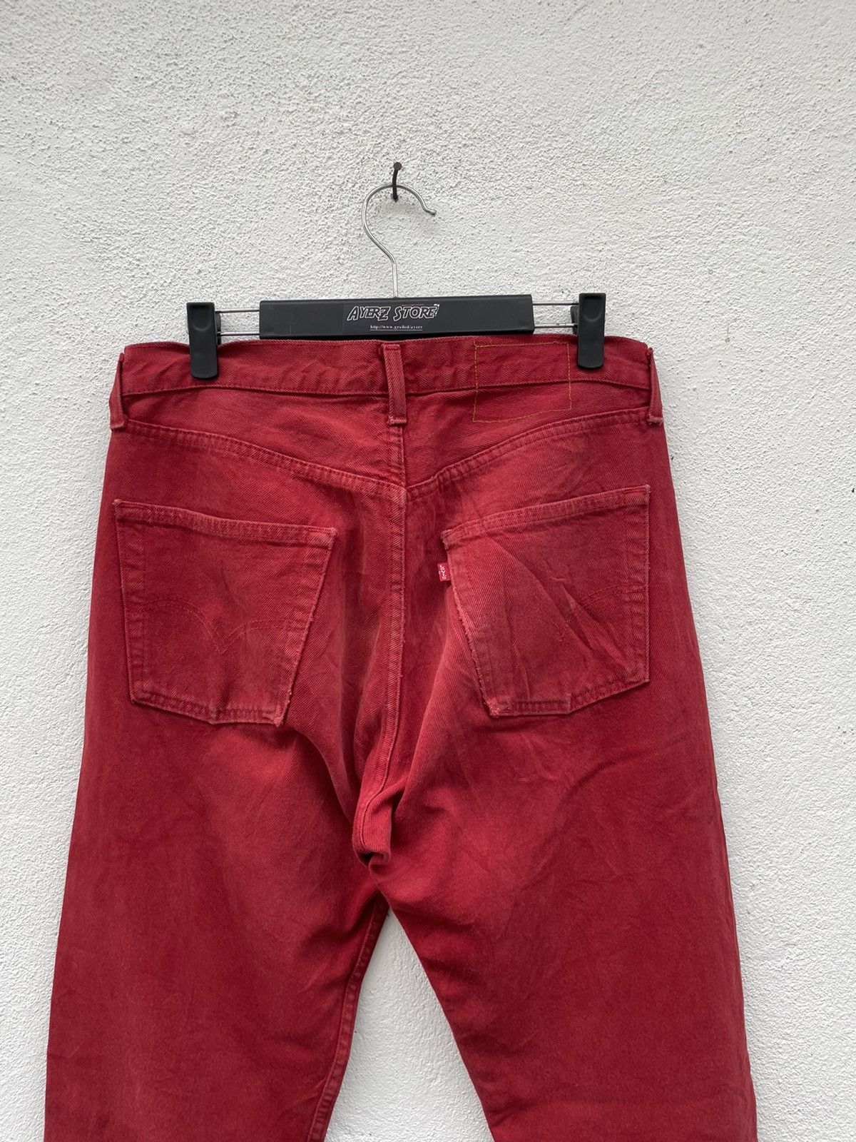 Levi's Vintage Clothing Vintage Levi’s 501 Reconstucted Jeans Made In UK Size US 32 / EU 48 - 11 Thumbnail