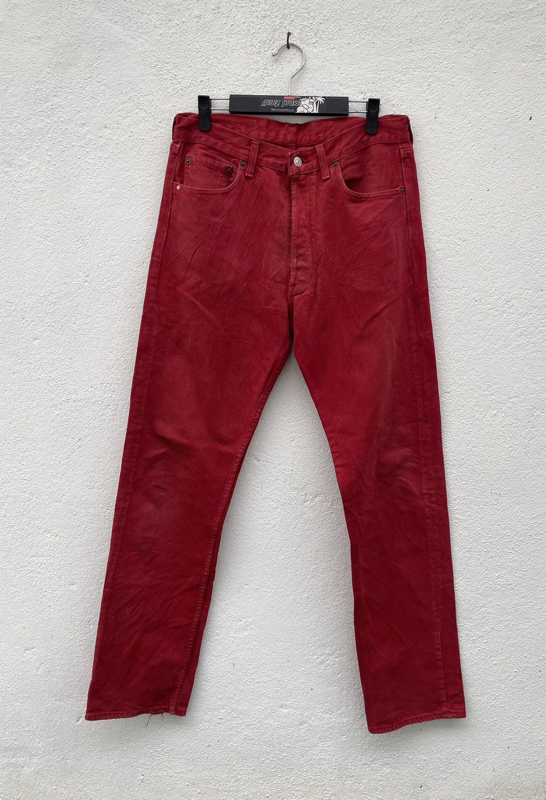 Levi's Vintage Clothing Vintage Levi’s 501 Reconstucted Jeans Made In UK Size US 32 / EU 48 - 1 Thumbnail